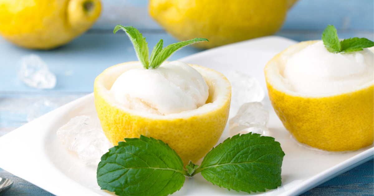 Citron givré : un dessert glacé pour les journées ensoleillées