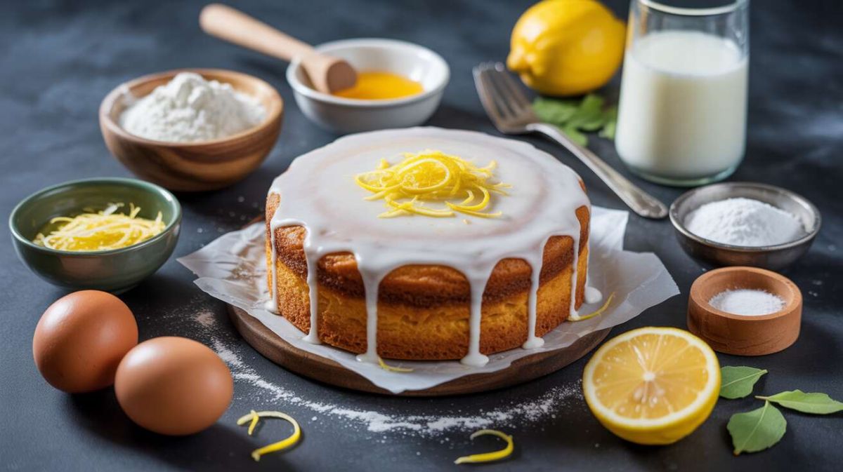 Le cake au citron qui émerveille les papilles