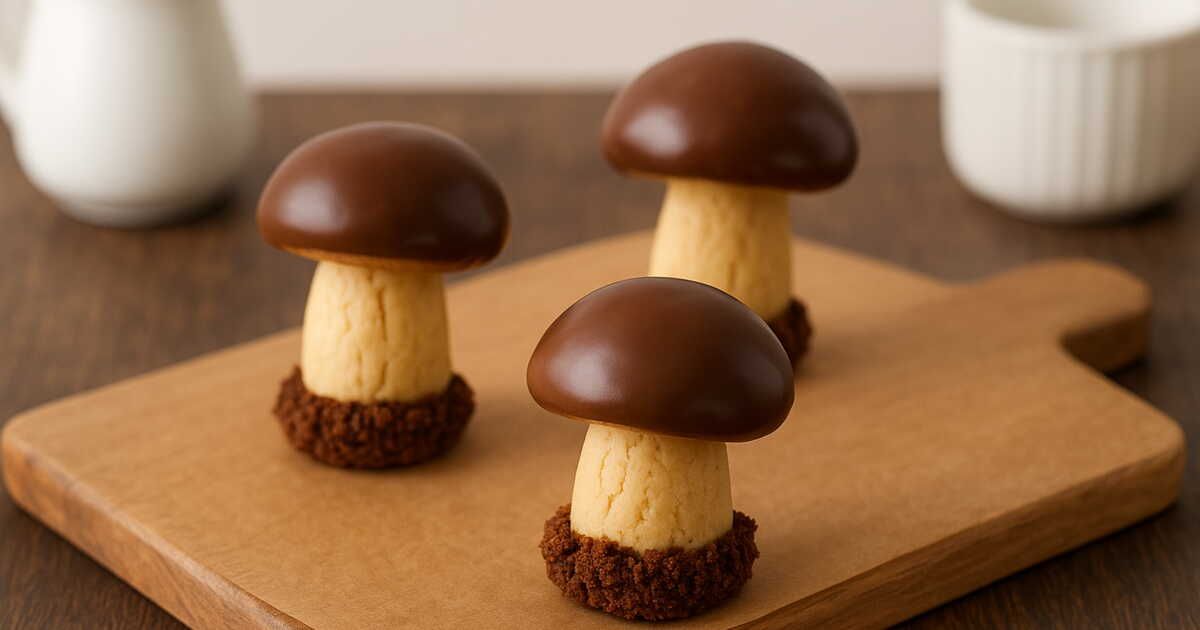 Des biscuits champignons : un délice automnal à découvrir