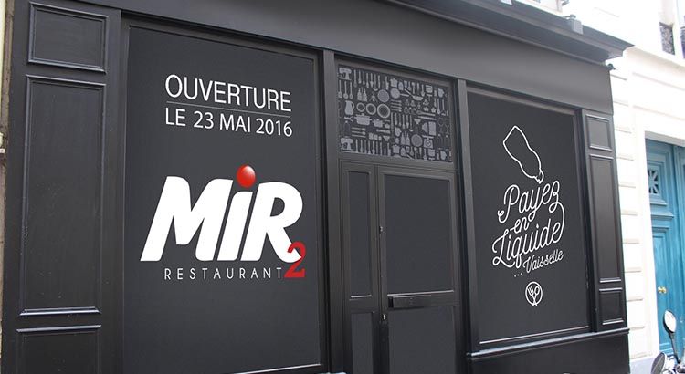 Au Mir Restaurant, l'addition se règle... en faisant la vaisselle !