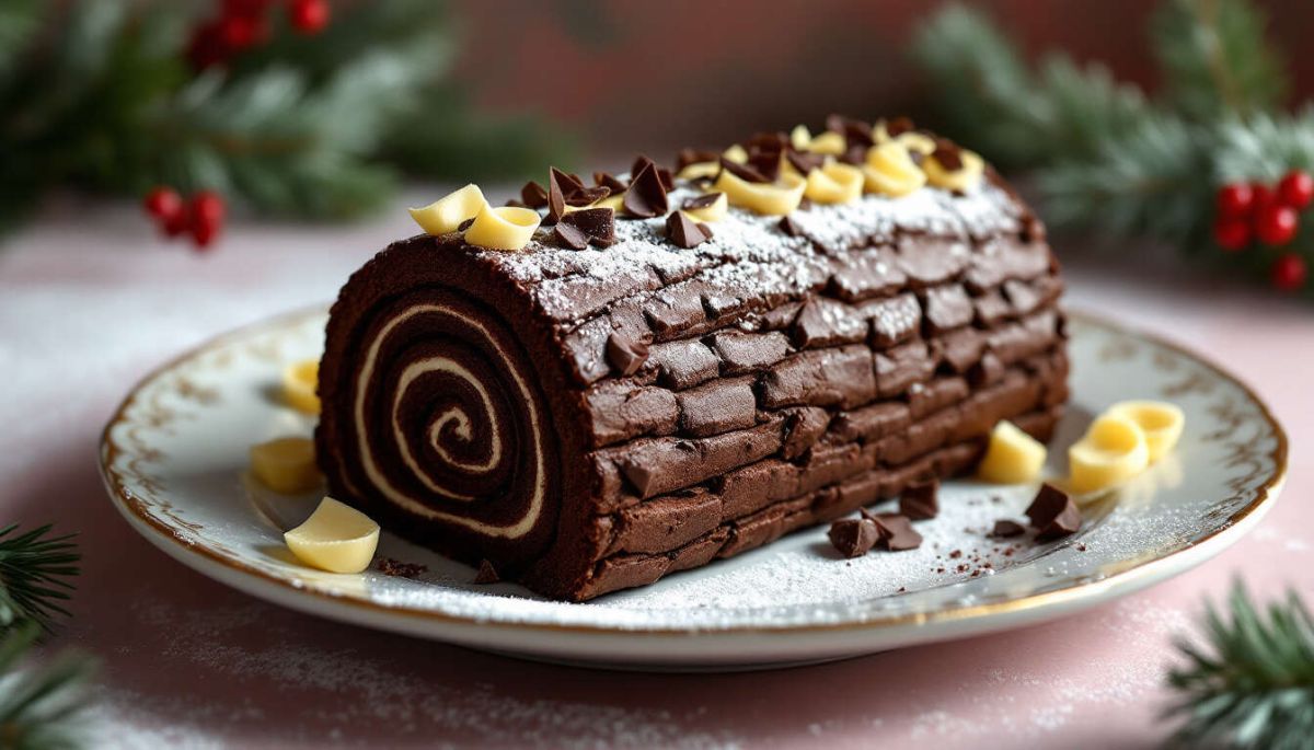 découvrez la délicieuse recette de bûche de noël au chocolat