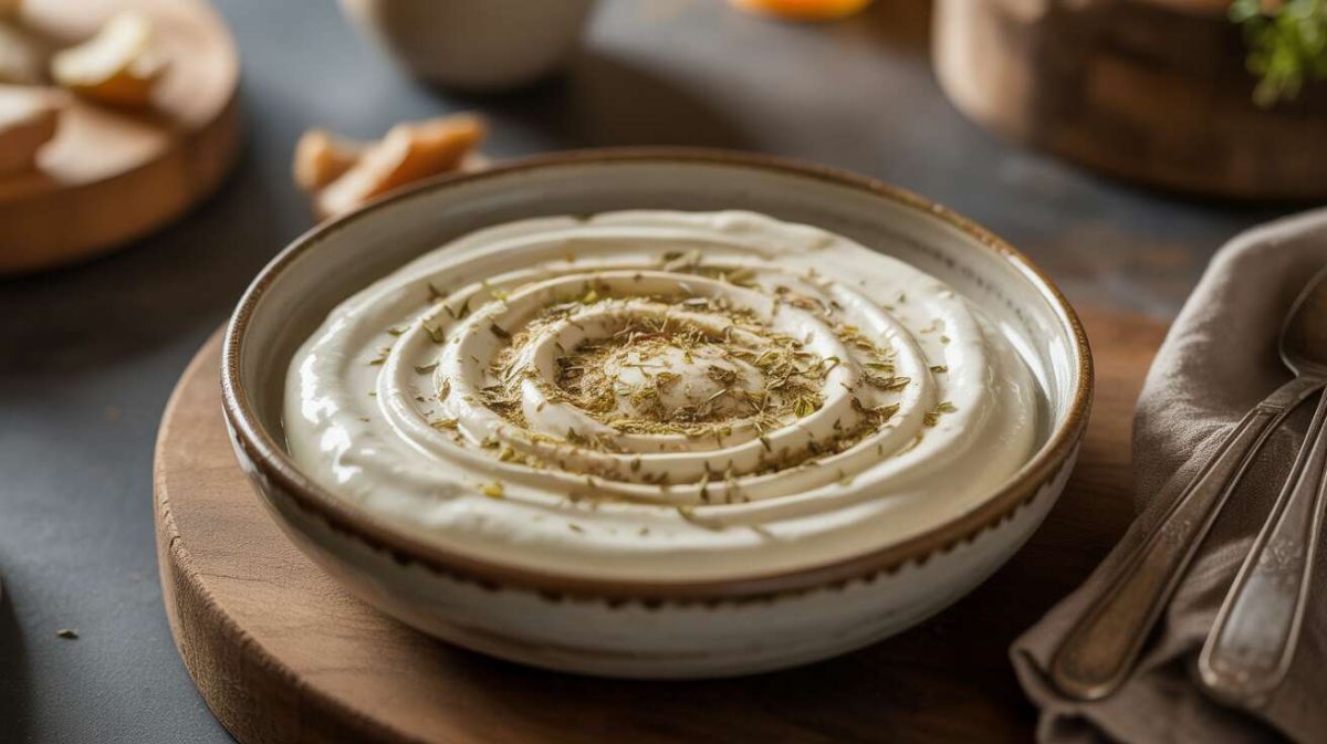 Transformez votre yaourt en fromage frais aux herbes en une nuit