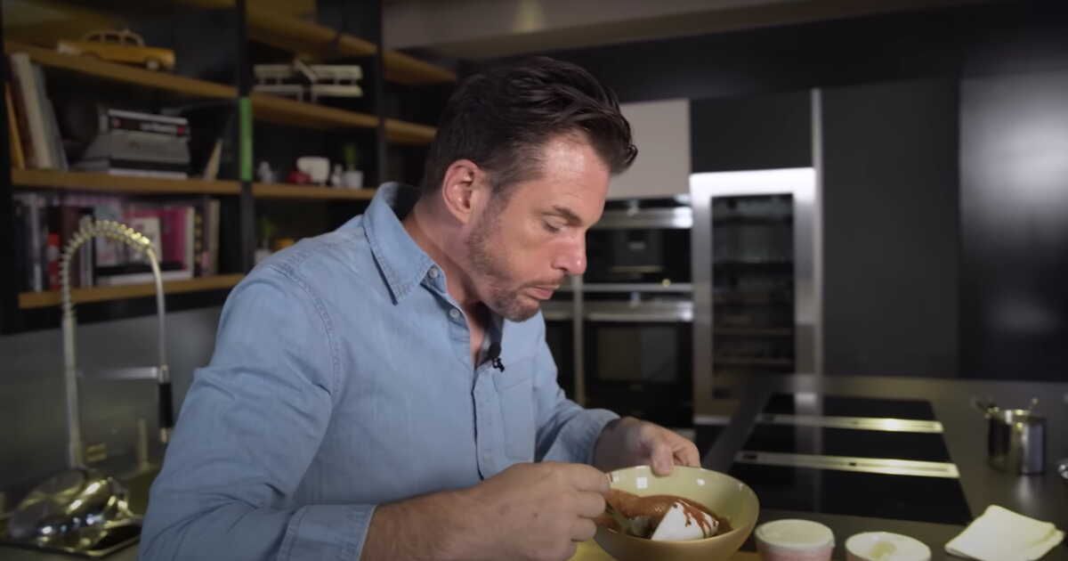 Découvrez l'île flottante au chocolat de Norbert Tarayre : une recette rapide et délicieuse