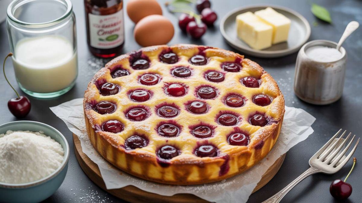 Clafoutis cerise express : une douceur rapide pour tous les gourmands