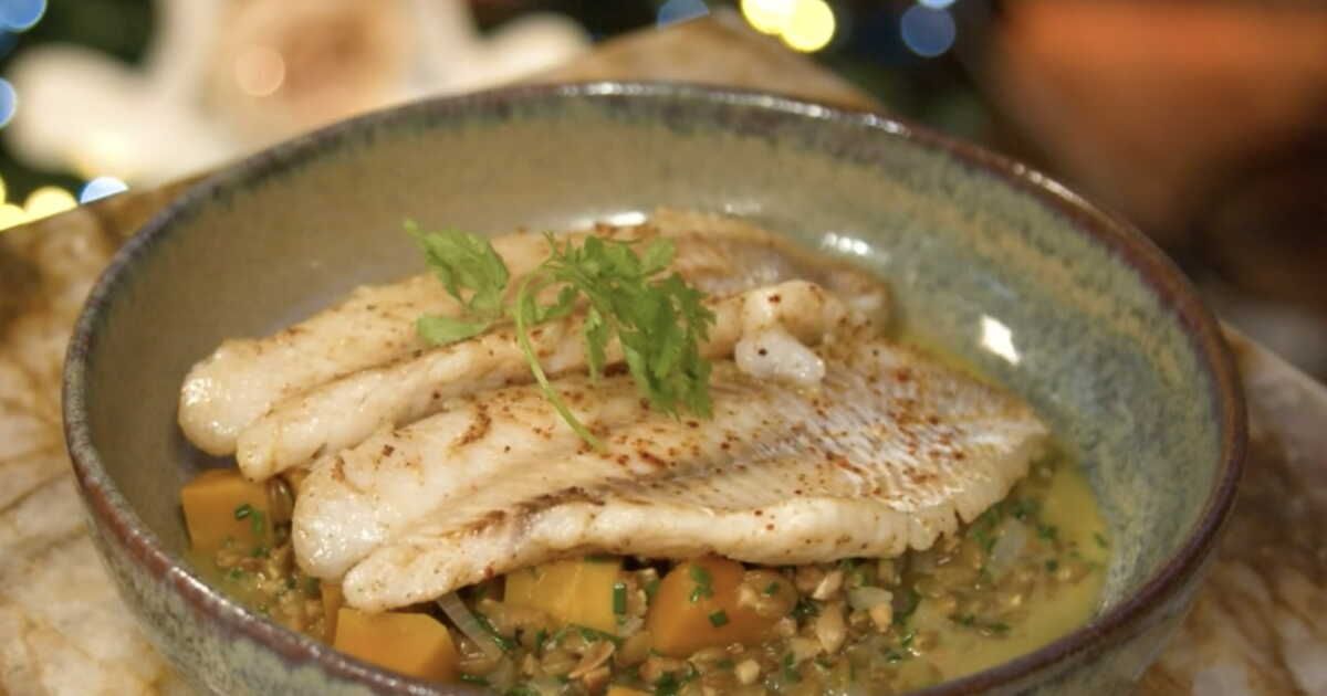 Explorez le tacaud meunière : la recette festive de Cyril Lignac