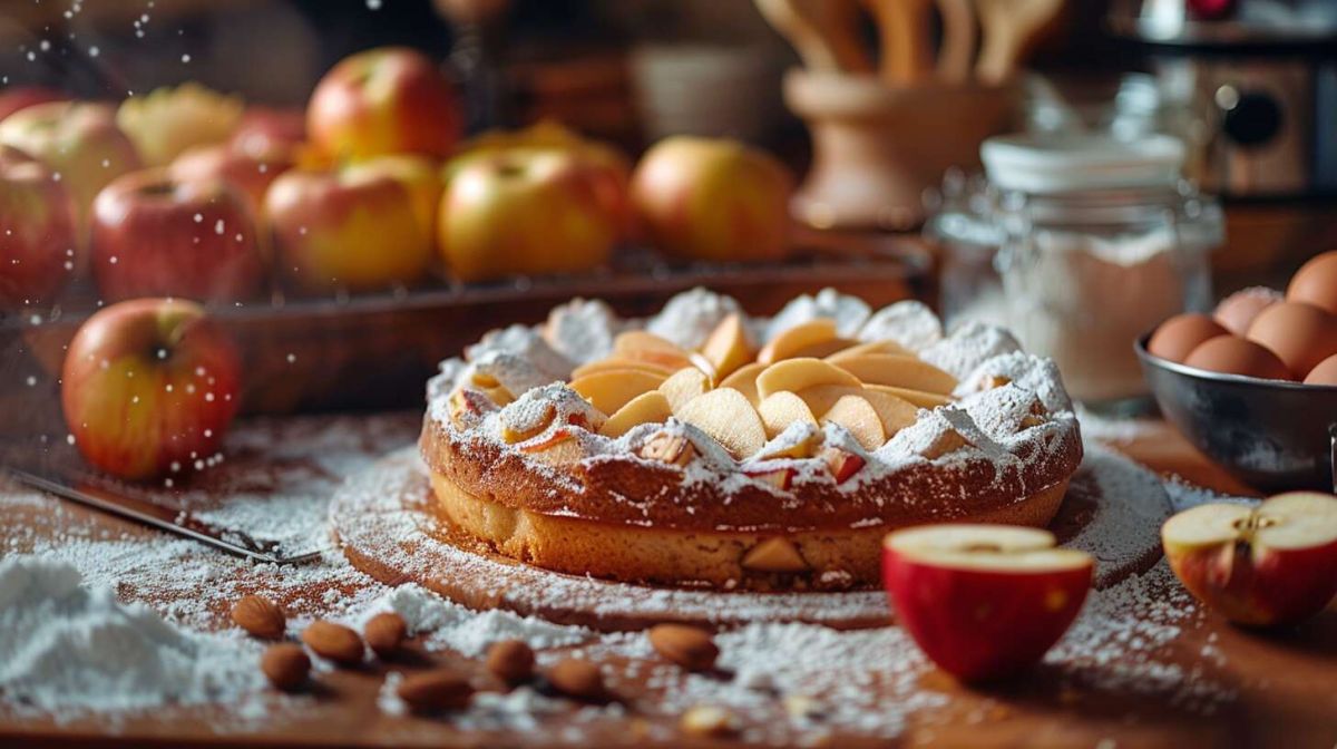la magie du gâteau aux pommes : une recette simplissime et gourmande