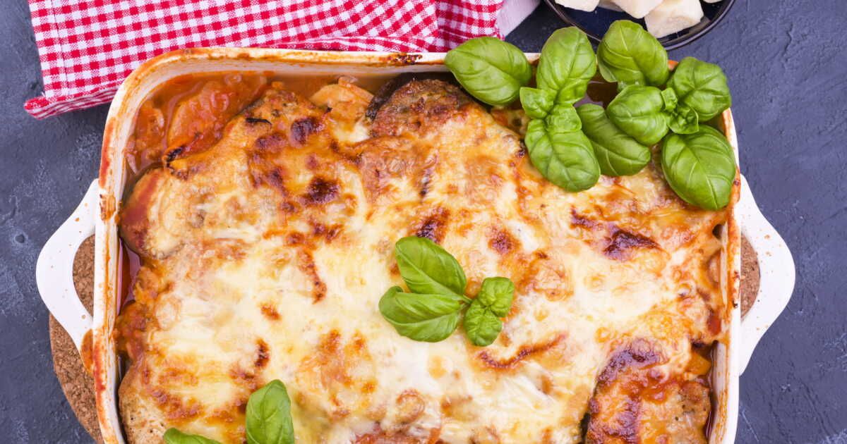 Découvrez la lasagne à la grecque de Juan Arbelaez