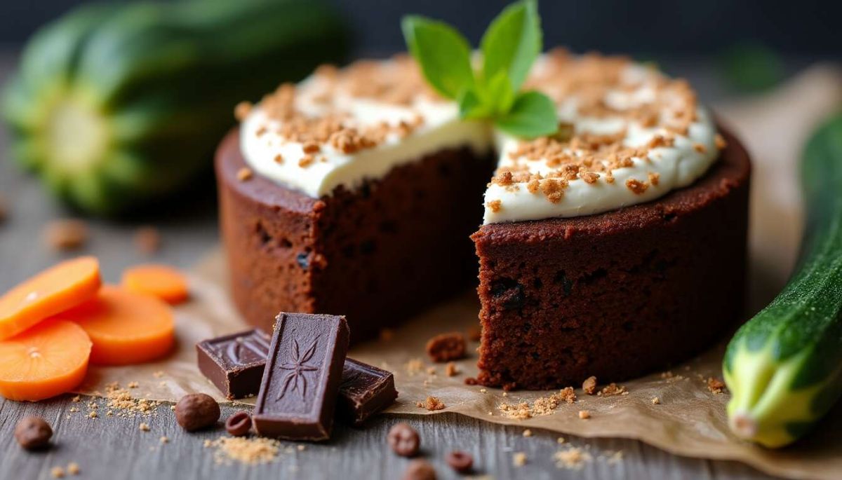 Cyril Lignac explore l'inattendu : un gâteau au chocolat aux légumes