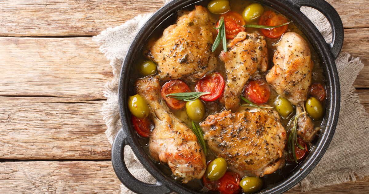 Un poulet à la provençale pour un dimanche délicieux