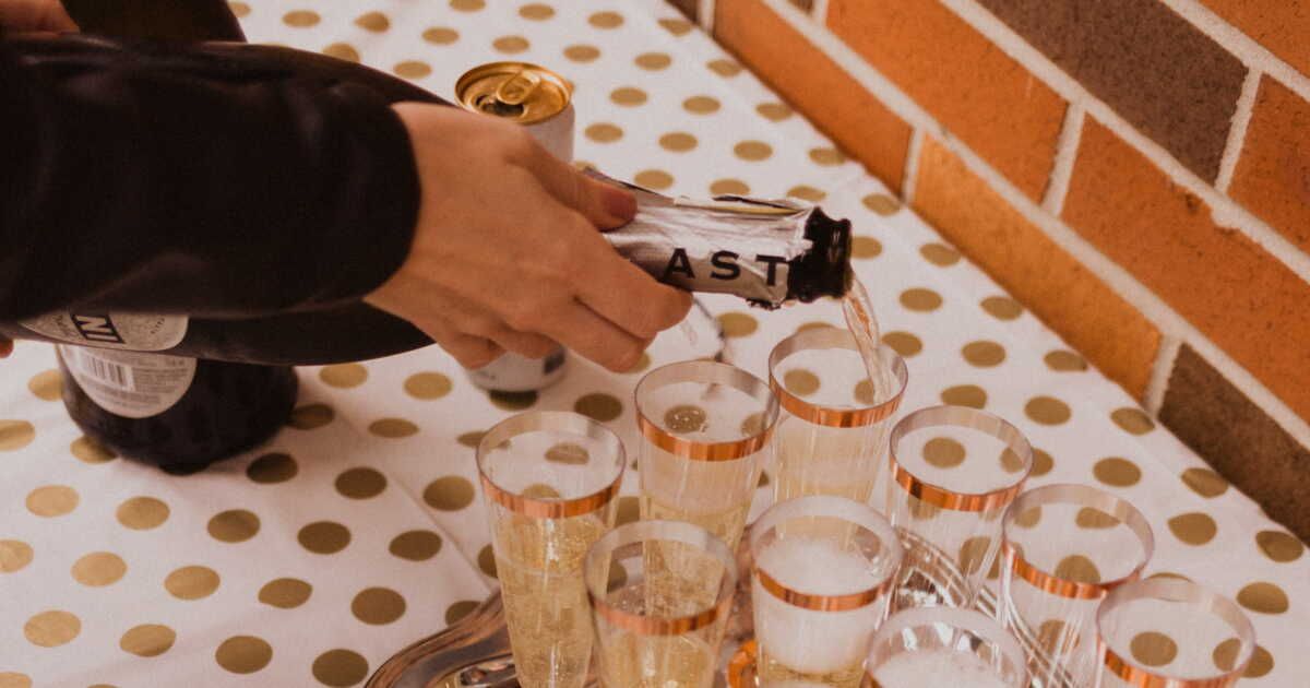 Transformez vos restes de champagne en délices anti-gaspillage