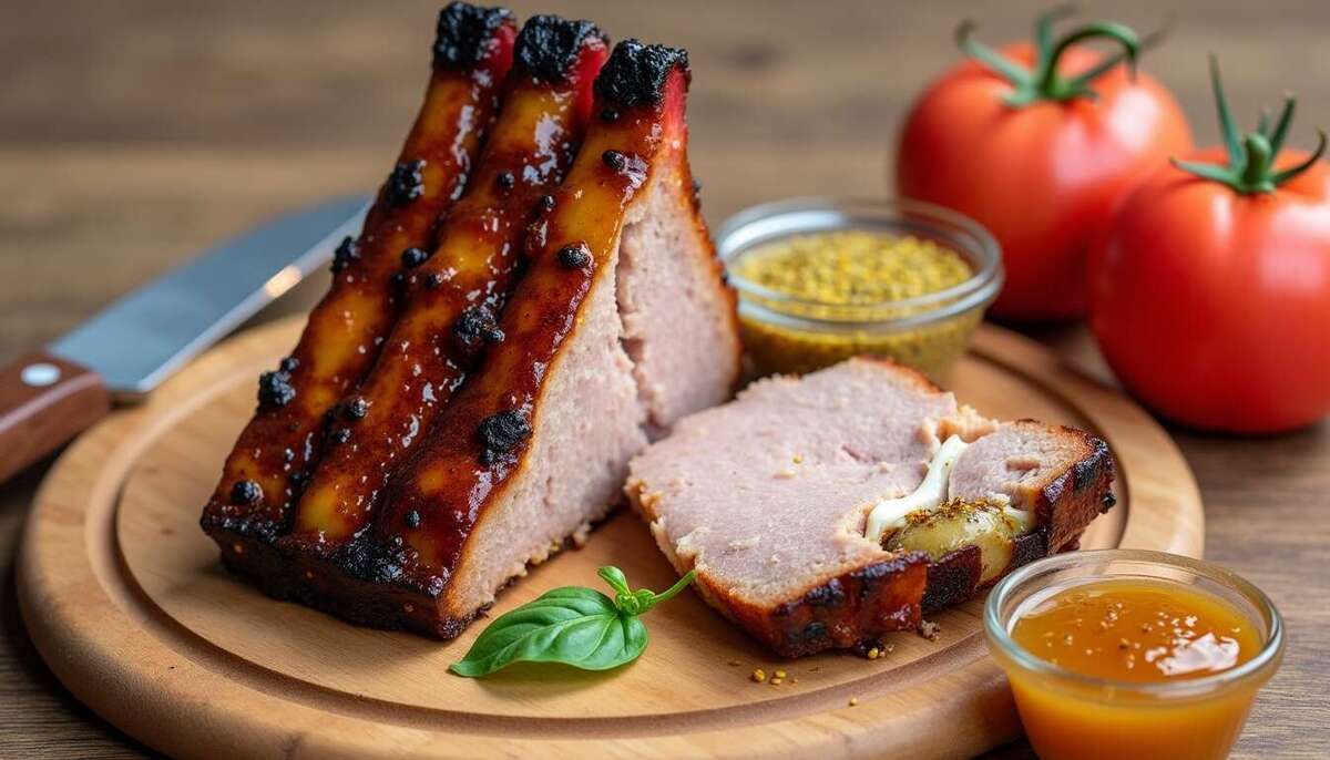 Une touche de gourmandise avec le carré de porc à la moutarde