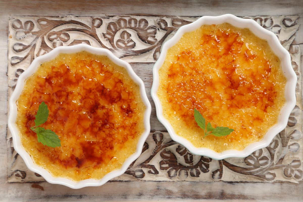 Un dessert d'été léger : la crème brûlée au citron de Cyril Lignac