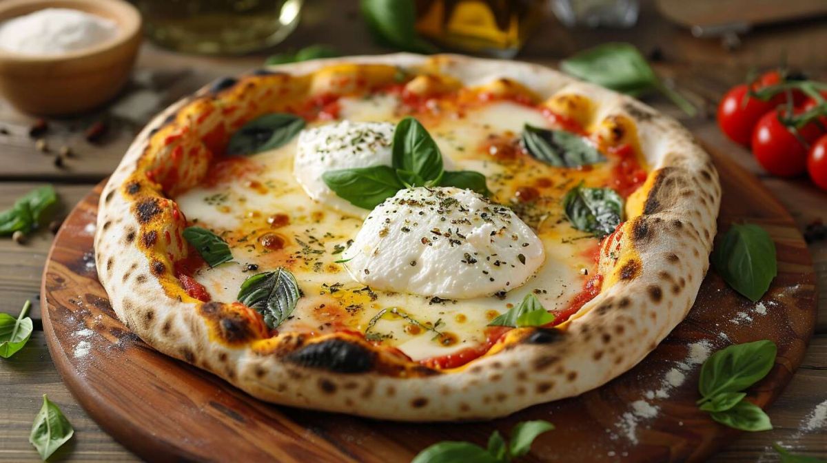 Sur le chemin des saveurs : la pizza à la burrata, un délice à partager