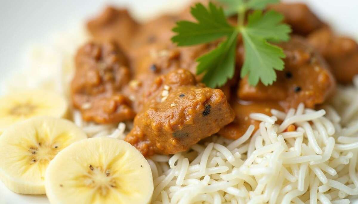 Savourez un curry de filet mignon de porc en cocotte