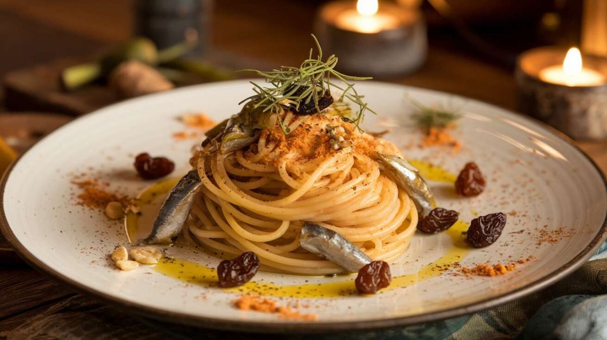 Une recette rapide de spaghettini siciliens aux sardines pour un repas léger et savoureux