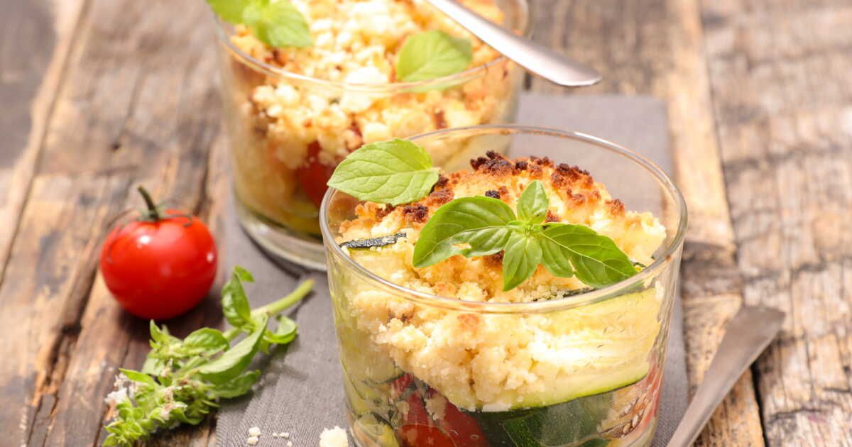 Un crumble méditerranéen pour célébrer les derniers légumes d'été