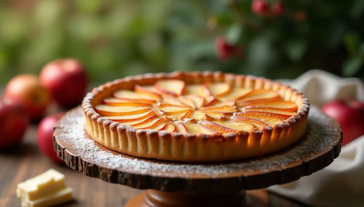 Redécouvrez la tarte aux pommes caramélisées, un dessert ultra réconfortant