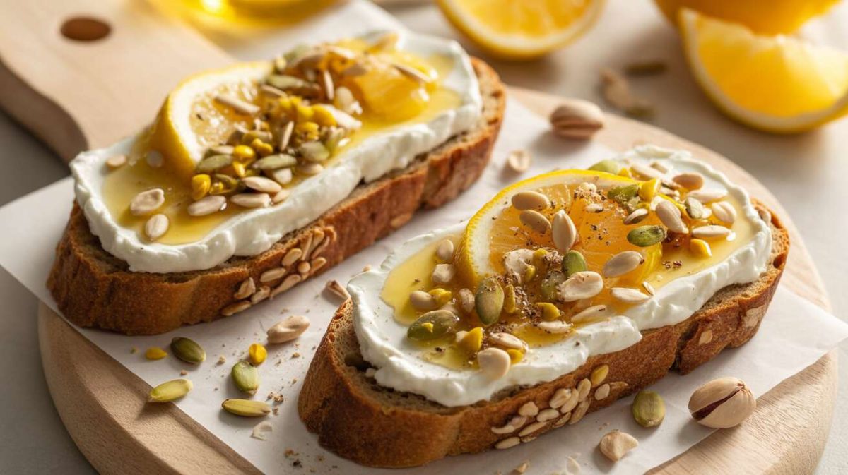 Duo de tartines printanières : une explosion de saveurs