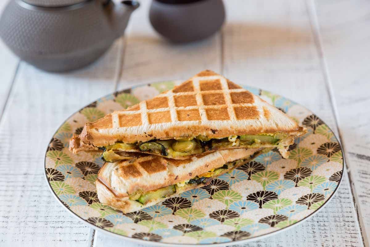 Savourez un croque aux courgettes à la sauce soja pour la Coupe du Monde