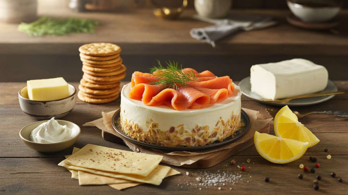 Le cheesecake au saumon fumé et fromage frais, une réinterprétation raffinée