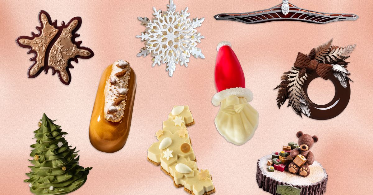 Les bûches de Noël 2024 : une explosion de créativité et de saveurs
