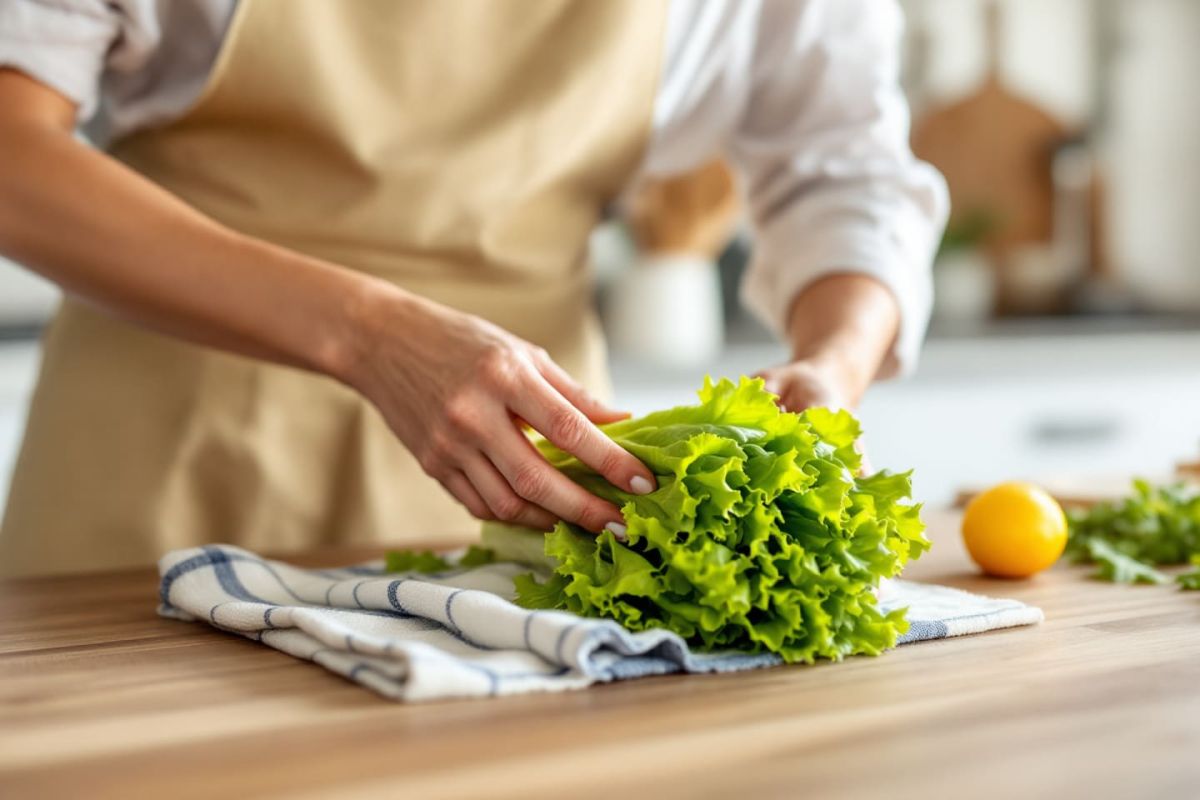Révélez le croquant de vos salades avec cette technique astucieuse et écologique