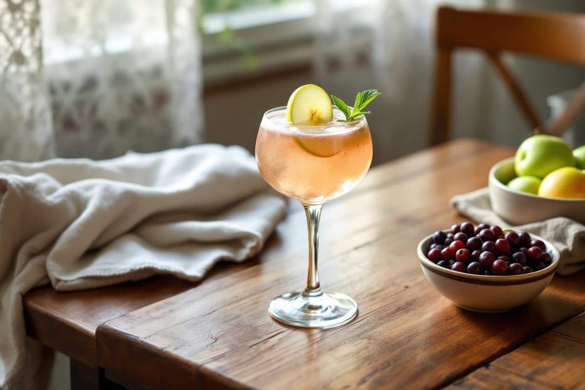 Un cocktail surprenant pour vos apéros : laissez-vous séduire par le Sureau-Granny pétillant