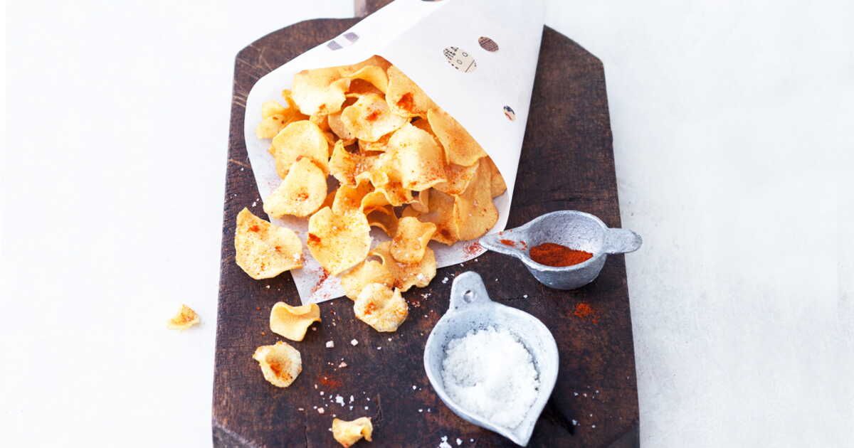 Chips de topinambours au paprika