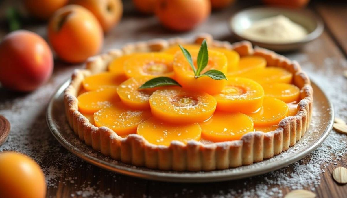 La tarte aux abricots du chef étoilé à réaliser chez vous