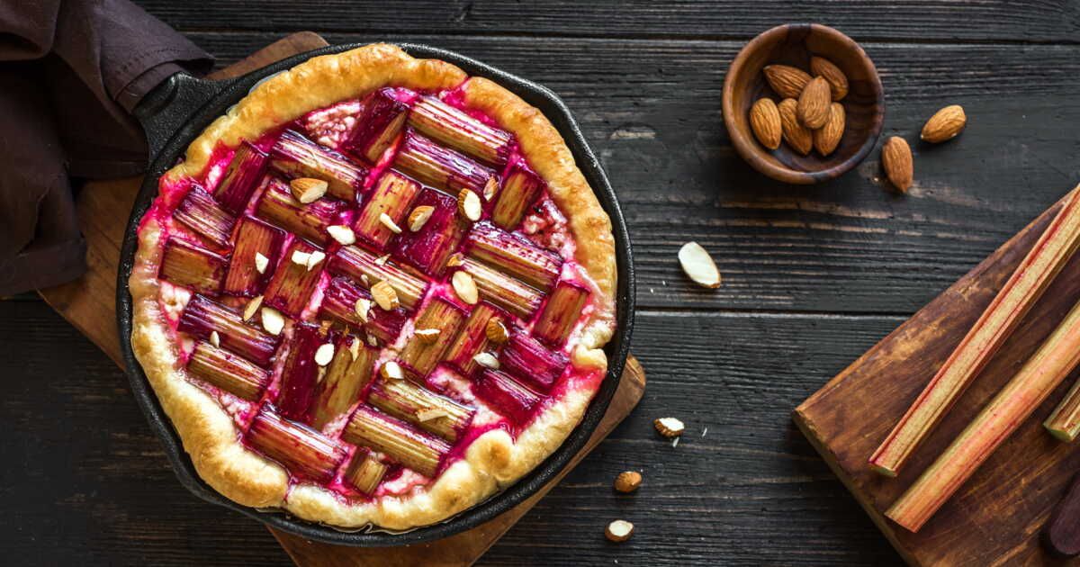 Découvrez la tarte tatin de rhubarbe : une version réinventée par Laurent Mariotte