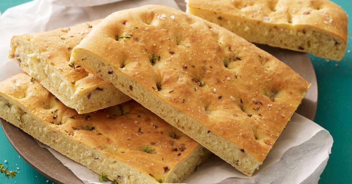 La focaccia parfaite de Stéphanie Le Quellec : dorée et moelleuse