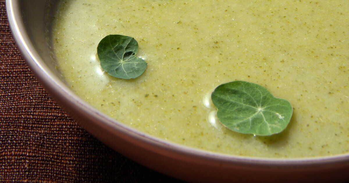 Un velouté de cresson à la ricotta pour adoucir vos hivers