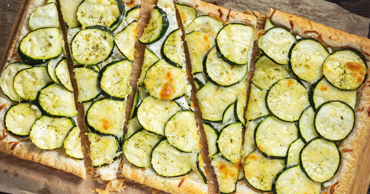 Une tarte aux courgettes et à la ricotta pour prolonger l'été