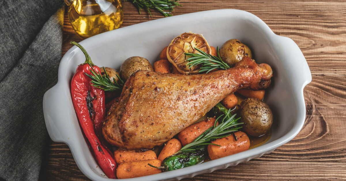 Le secret d'une cuisse de dinde parfaitement cuite au four