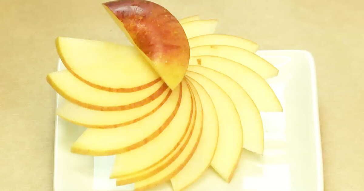 Éveillez vos papilles avec une fleur de pomme en cuisine créative