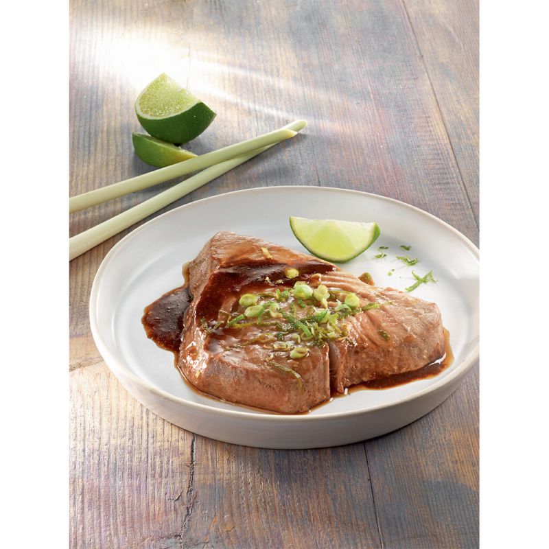 Un délice express : thon teriyaki au micro-ondes