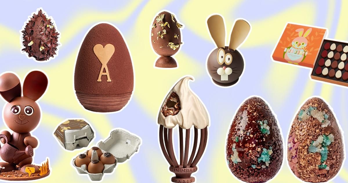 Les œufs de Pâques 2022 : un festival de chocolats créatifs