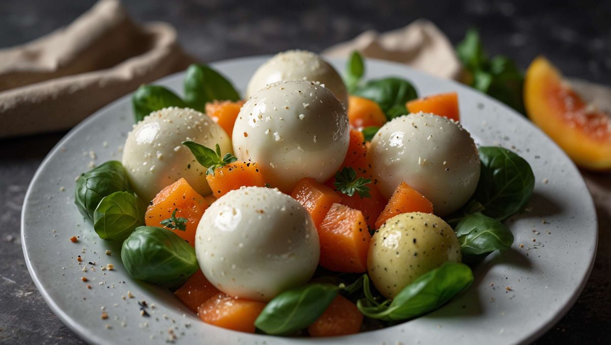 Une salade légère au melon et mozzarella pour un été rafraîchissant
